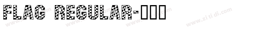 Flag Regular字体转换